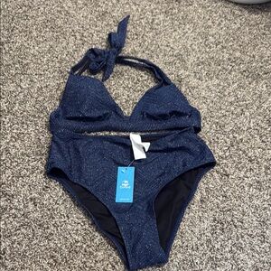 Cupshe Blue Bikini Swimwear